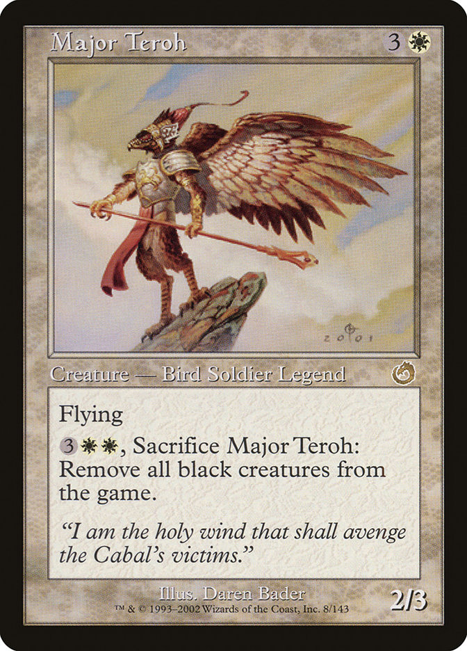 Major Teroh - Foil